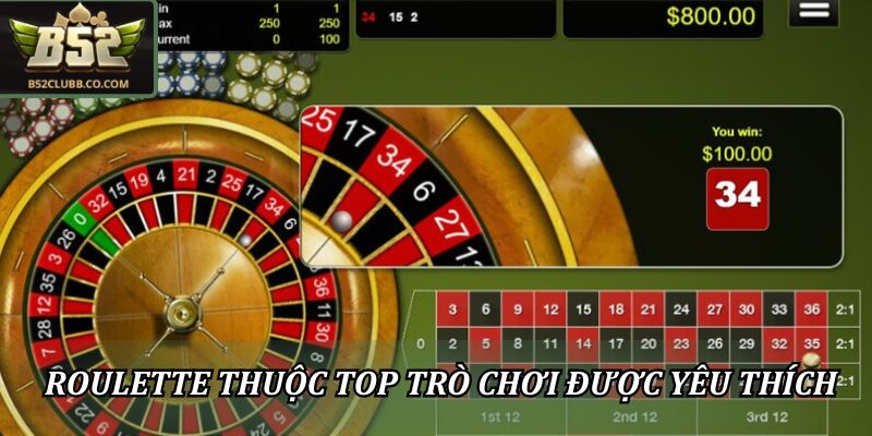 Roulette B52 Đổi Thưởng – Chơi Vui, Nhận Quà Cực Chất 1 Roulette B52Club đổi thưởng thuộc top trò chơi được yêu thích